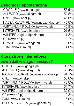Połowa Polaków to internauci!