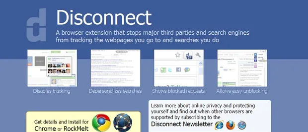 Disconnect dla Chrome - prywatność w sieci