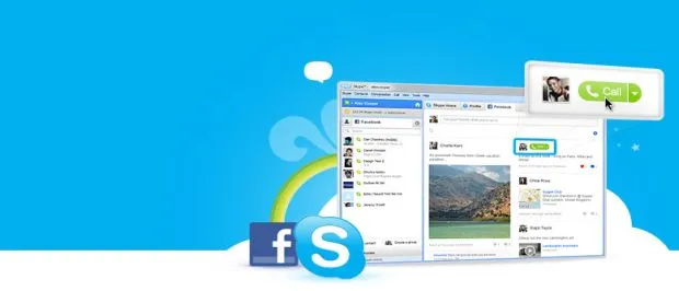 Skype 5.5 mocno zintegrowany z Facebookiem