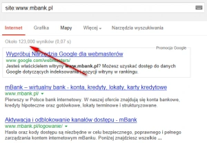 Nowy mBank.pl - analiza serwisu ze względu na SEO