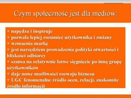 <p>Polskie serwisy społecznościowe pod lupą - relacja z konferencji CommunityStandard 2008</p>
