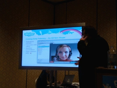 CES 2009: Skype 4.0 będzie dostępny w lutym