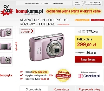 <p>KomuKomu.pl - projekt e-commerce Agory</p>