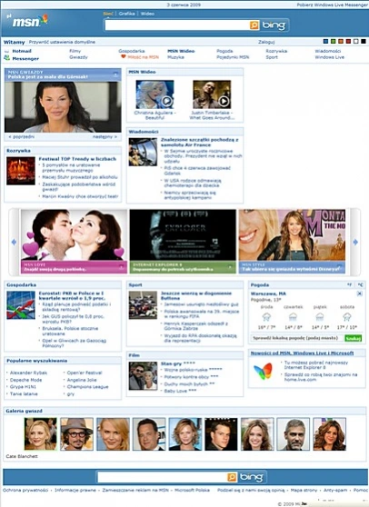 Portal MSN.pl pod skrzydła Agory