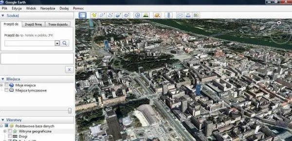 Warszawa 3D już w Google Earth