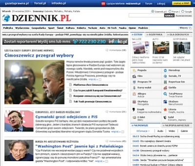 <p>Dziennik.pl wraca do ARBOnetwork</p>