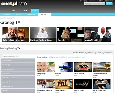<p>Onet.pl wszedł na rynek VOD</p>