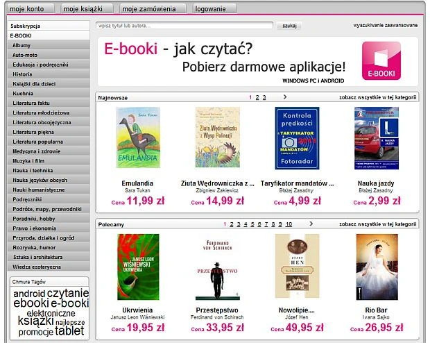 <p>T-Mobile otwiera w Polsce wirtualną księgarnię</p>