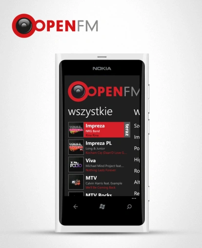 <p>Open FM otworzyło się na Windows Phone</p>