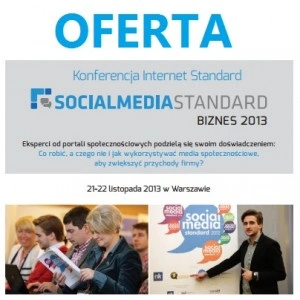 socialmediaSTANDARD 2013 BIZNES - social media dla przedsiębiorstw