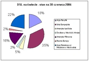 UE: najwięcej użytkowników DSL