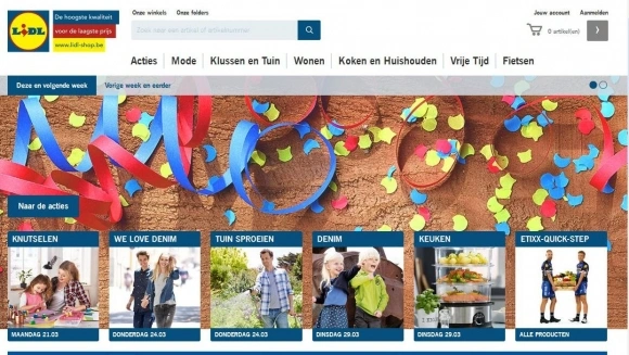 <p>Lidl otwiera e-market w Belgii</p>