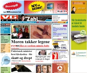 W Norwegii największy gracz w internecie to wydawca prasowy