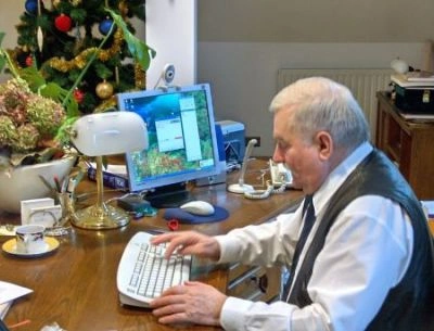 Lech Wałęsa bloguje