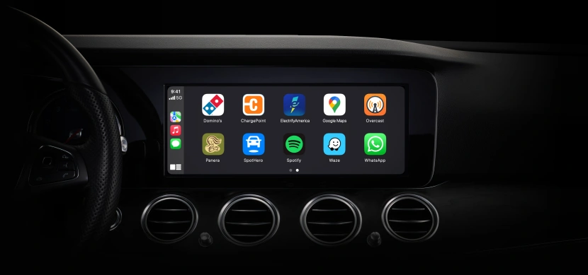 Apple CarPlay 
Źródło: apple.com