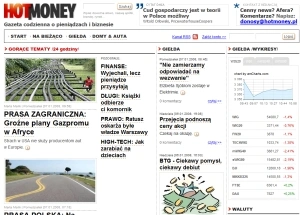 <p>HotMoney.pl - serwis finansowy od o2.pl</p>