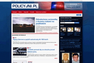 Policyjni.pl - nowy serwis od Agory