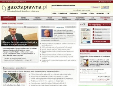 <p>Nowe oblicze Gazety Prawnej offline i online</p>