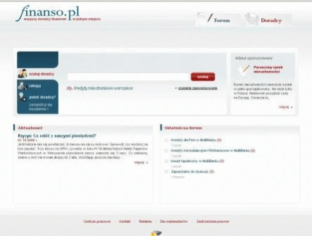 <p>Finanso.pl: wyszukaj sobie doradcę</p>