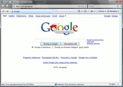 Google pamięta o Narodowym Święcie Niepodległości - dziękujemy!