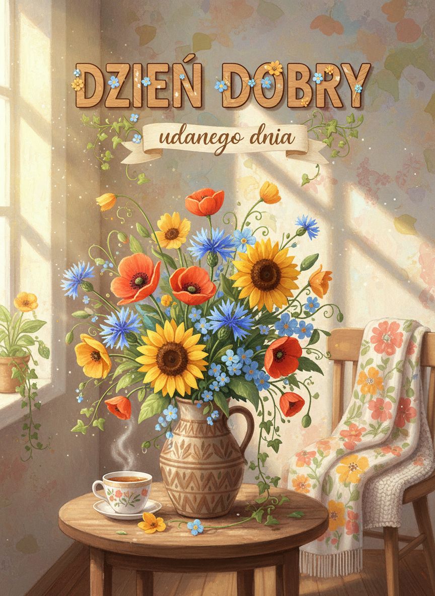 kartki na dzień dobry