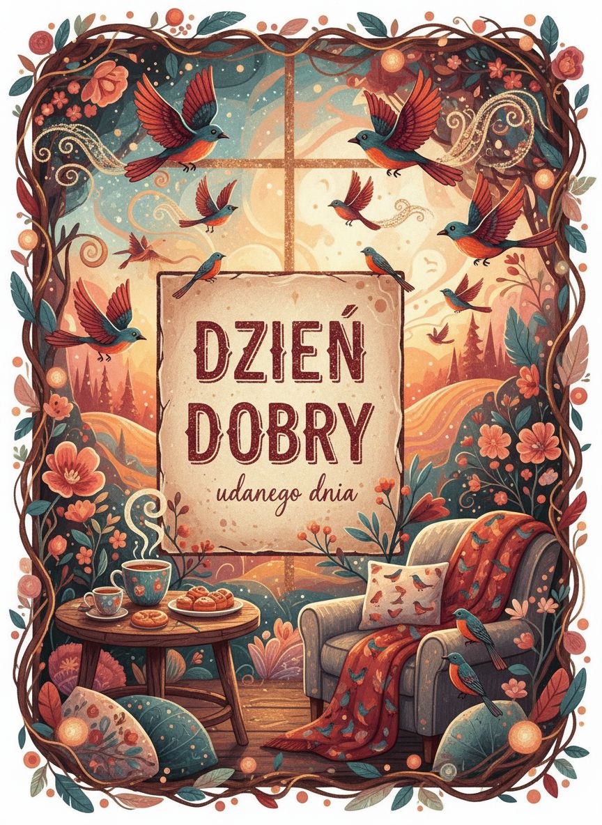 kartki na dzień dobry