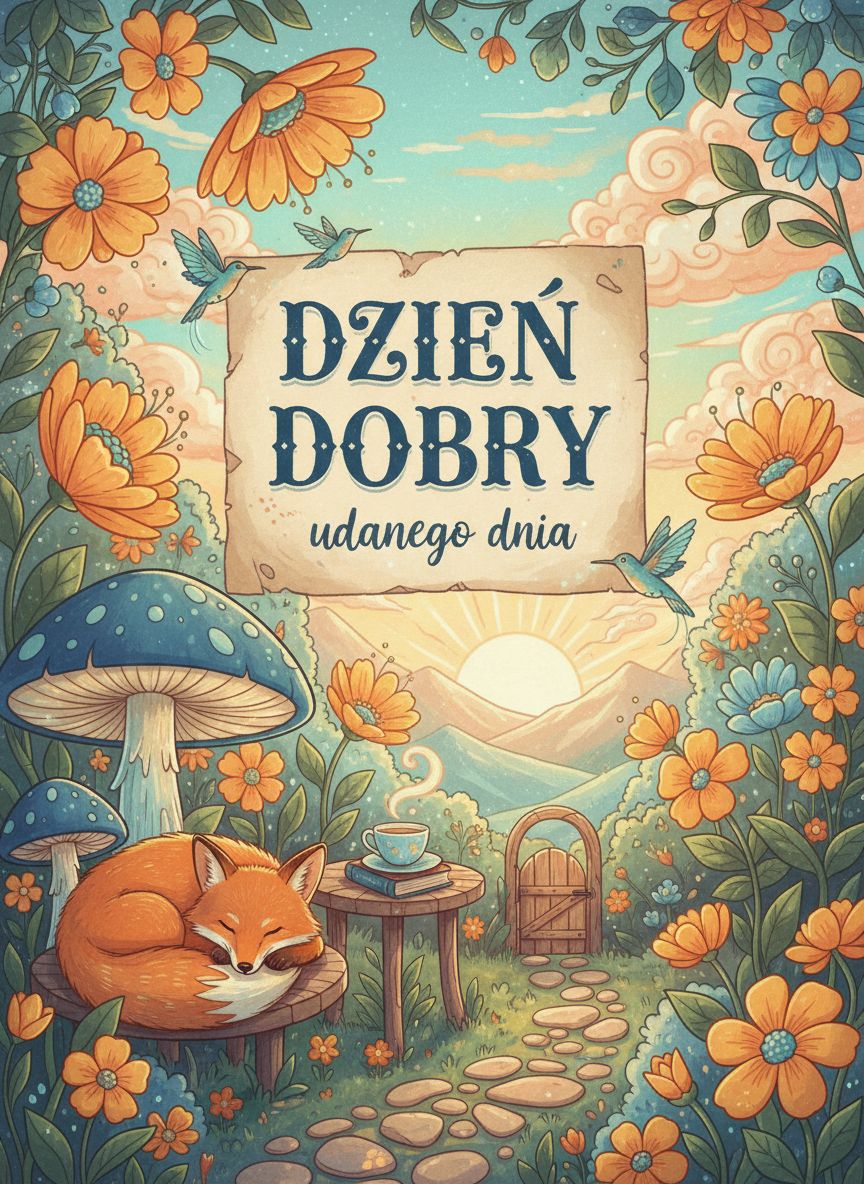 kartki na dzień dobry